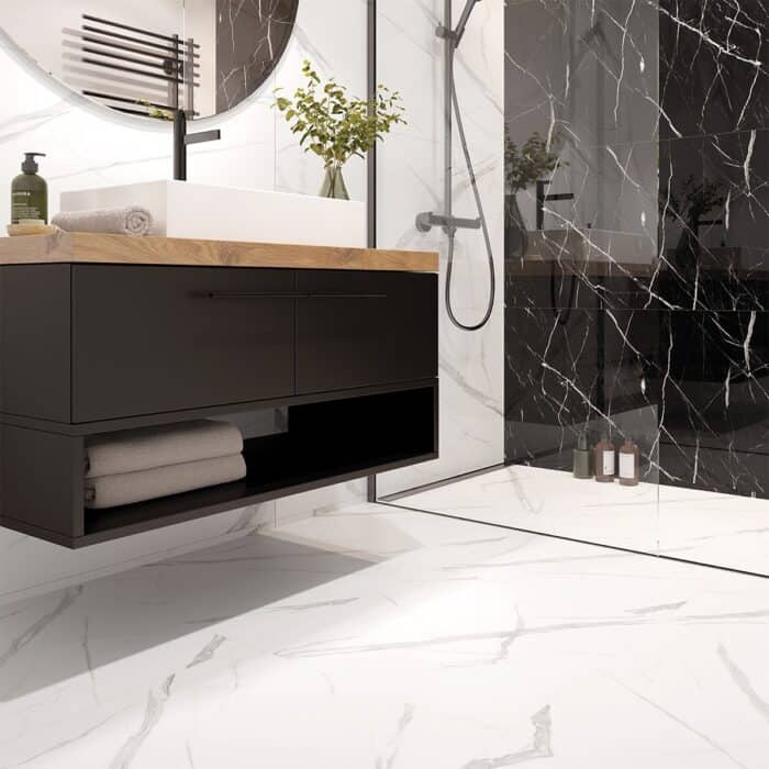 Βινυλικό Δάπεδο SPC VILO Calacatta White, 600 x 600 x 5.5mm 33/AC5 - Image 3