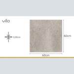 Βινυλικό Δάπεδο SPC VILO Concrete Beige, 600 x 600 x 5.5mm 33/AC5 - Image 4