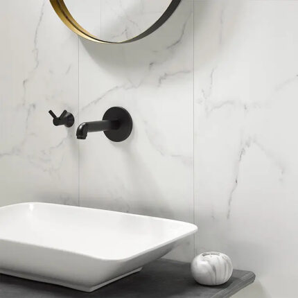 Πλαστική Επένδυση Ραμποτέ PVC Dumapan Calacatta 2600 x 375 x 8mm