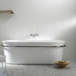 Πλαστική Επένδυση Ραμποτέ PVC Dumapan Λευκό Gloss δίχως αρμό 4000 x 250 x 10mm