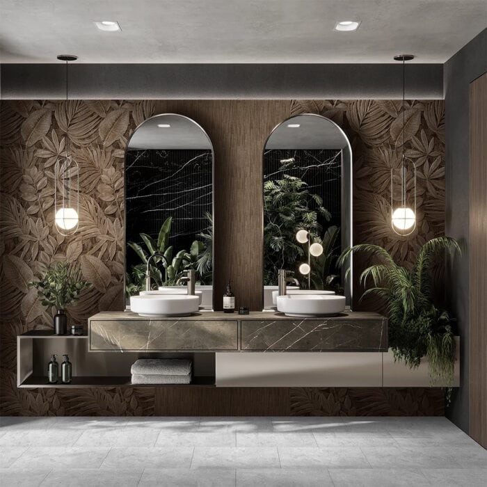 Πάνελ Τοίχου SPC ROCKO R164 Mink Plant A, 2800 x 1230 x 4mm (3.44 m²) - Image 2