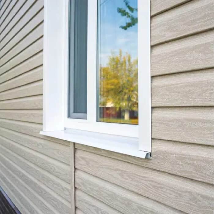Εξωτερική Επένδυση Τοίχου PVC Siding U-Plast Polar cedar, 3050 x 230 x 1mm - Image 6