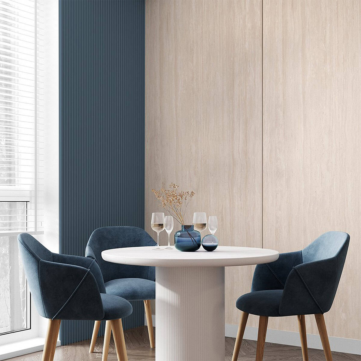 Πάνελ Τοίχου SPC ROCKO R191 Travertine 2800 x 1230 x 4mm