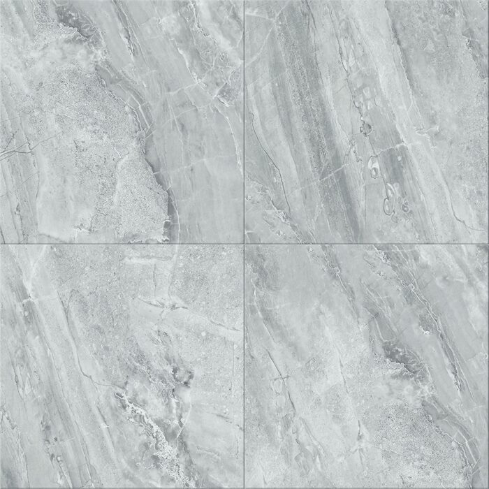 Βινυλικό Δάπεδο SPC VILO Ash Grey, 600 x 600 x 5.5mm 33/AC5 - Image 2