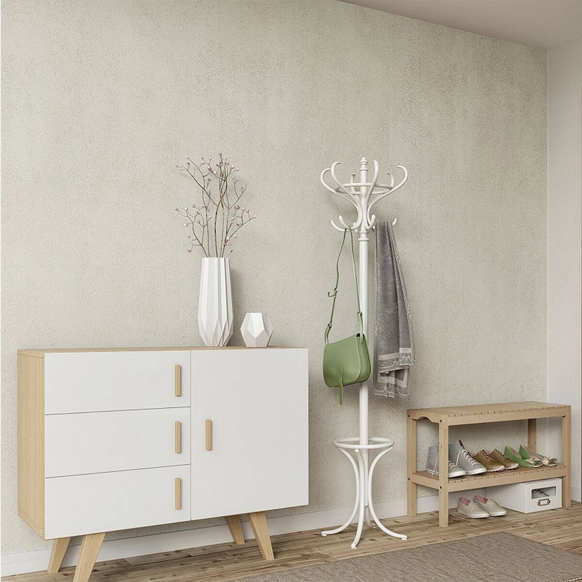 Πλαστική Επένδυση Ραμποτέ PVC VILO Askot Grey 2650 x 250 x 8mm