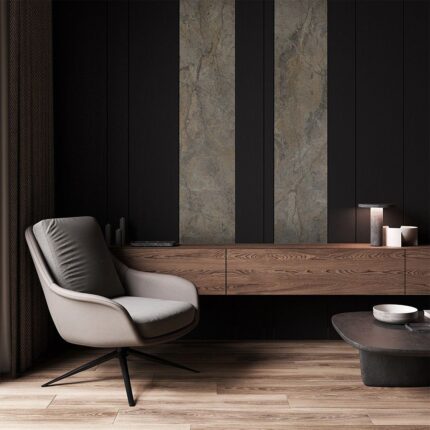 Πάνελ Τοίχου SPC ROCKO K190 Black 2800 x 1230 x 4mm