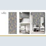 Πλαστική Επένδυση Ραμποτέ PVC VILO Blue Magnolia, 2650 x 250 x 8mm - Image 4