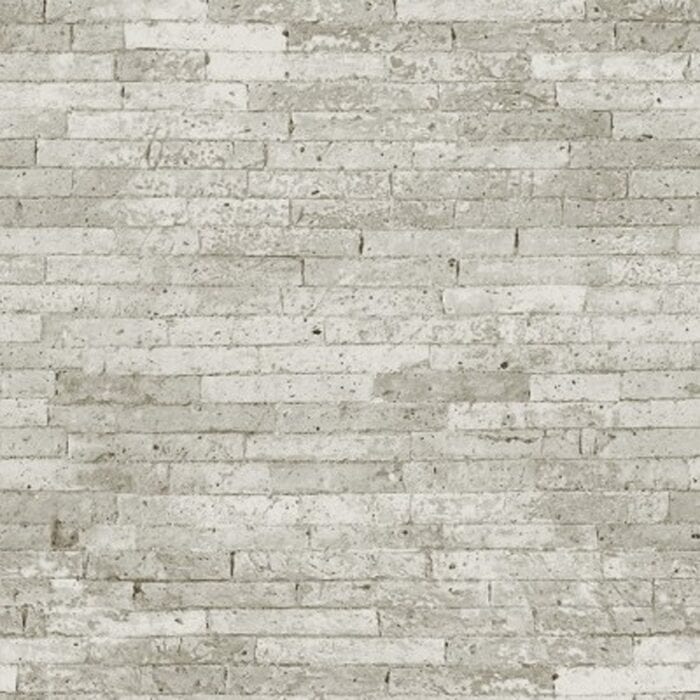 Πλαστική Επένδυση Ραμποτέ PVC VILO Brick Vintage, 2650 x 250 x 8mm - Image 2