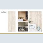 Πλαστική Επένδυση Ραμποτέ PVC VILO Coffee Wood, 2650 x 250 x 8mm - Image 4