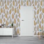 Πλαστική Επένδυση Ραμποτέ PVC VILO Gold Magnolia 2650 x 250 x 8mm