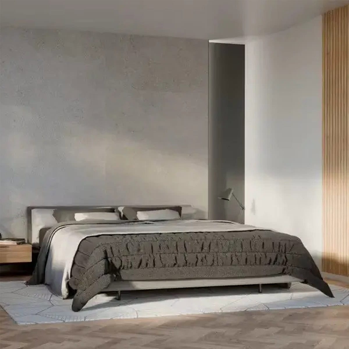 Πλακίδια Μπάνιου SPC ARBITON - Modee tiles Massi grey concrete