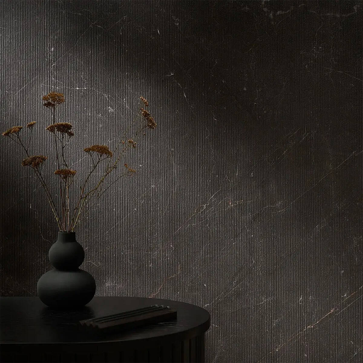 Πλακίδια Μπάνιου SPC ARBITON - Modee tiles Monreale black stripes