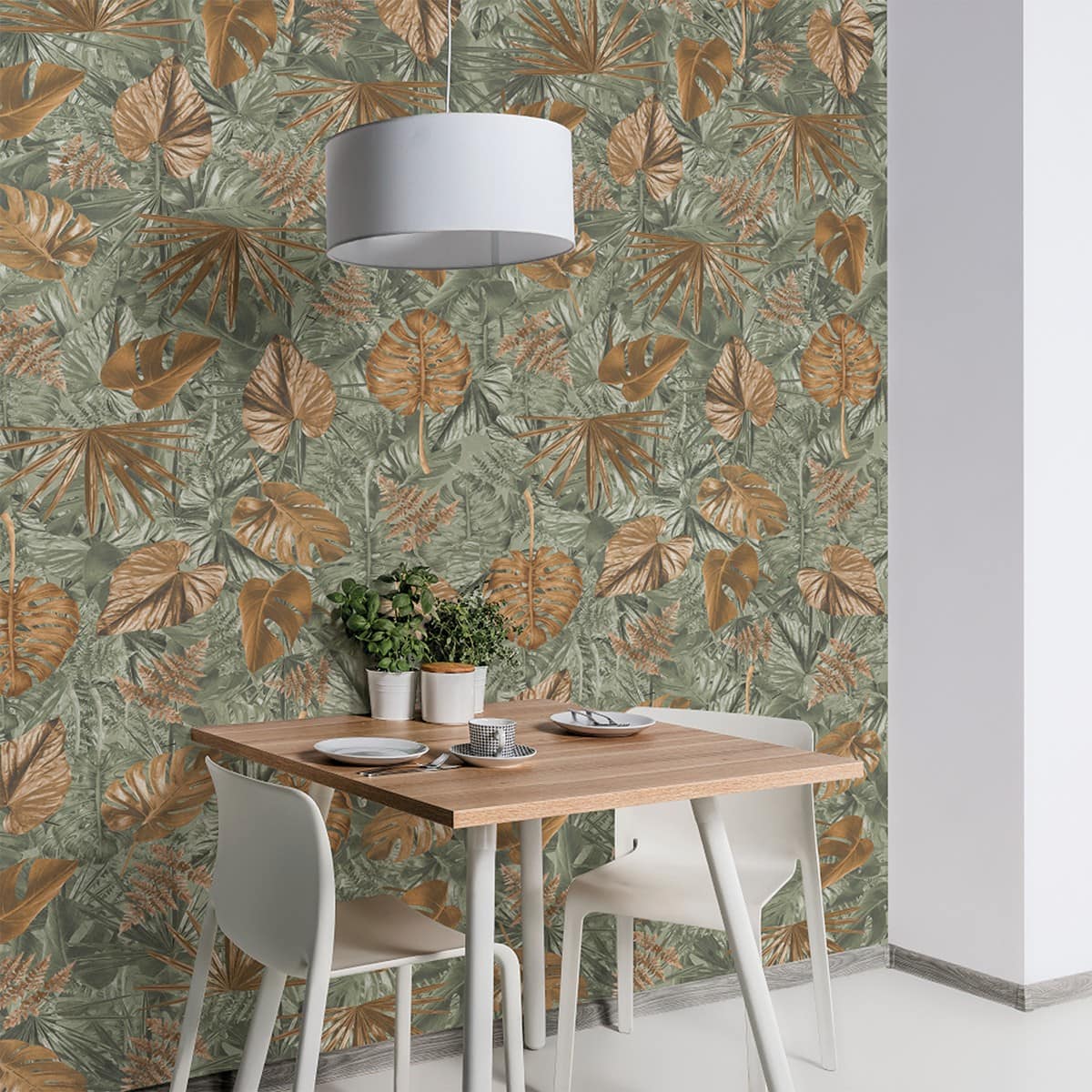 monstera a Πλαστική Επένδυση Ραμποτέ PVC VILO Monstera 2650 x 250 x 8mm