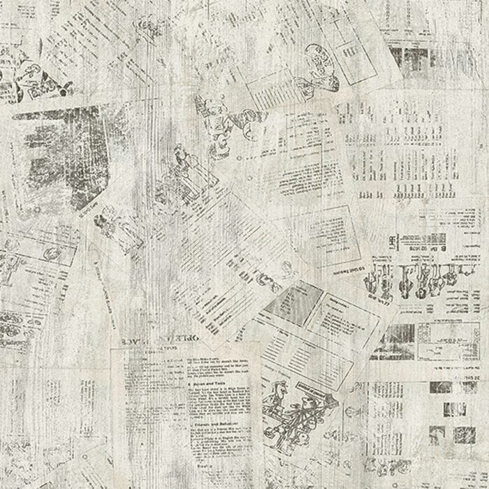 Πλαστική Επένδυση Ραμποτέ PVC VILO Newspaper, 2650 x 250 x 8mm - Image 2