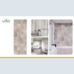 Πλαστική Επένδυση Ραμποτέ PVC VILO Piedra Pastello, 2650 x 250 x 8mm - Image 4