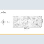 Πλαστική Επένδυση Ραμποτέ PVC VILO Street Brick, 2650 x 250 x 8mm - Image 3