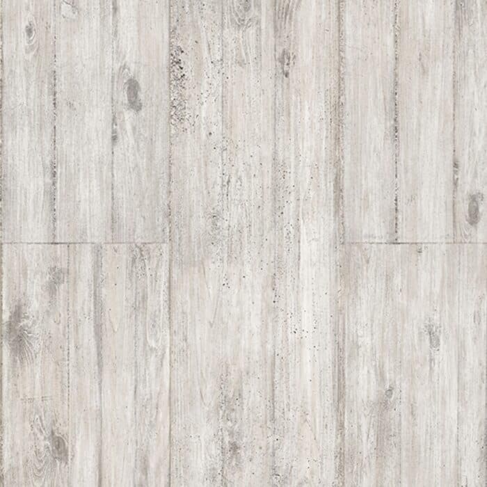 Πλαστική Επένδυση Ραμποτέ PVC VILO White Plank, 2650 x 330 x 8mm - Image 2