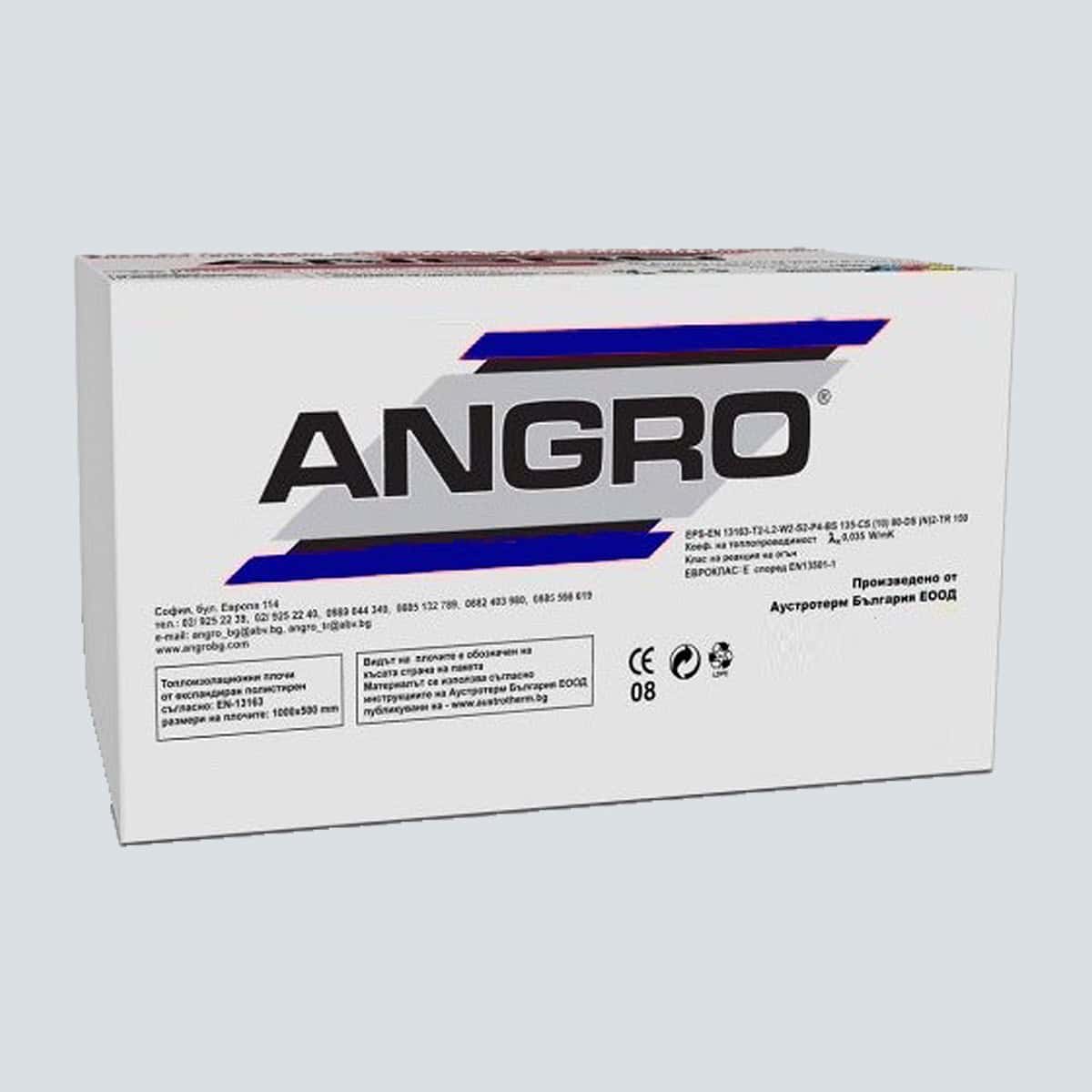 ANGRO (EPS 80) Λευκή Διογκωμένη Πολυστερίνη