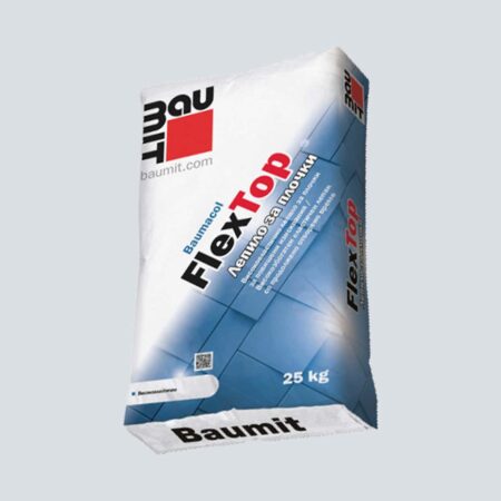 Γκρι Κόλλα πλακιδίων BAUMIT Baumacol FlexTop C2TE S1 25Kg