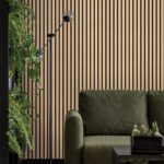 3D Πάνελ τοίχου Linerio M-Line Natural Black 2650 x 122 x 12mm