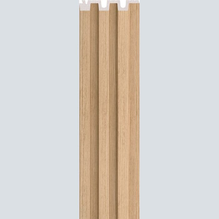 3D Πάνελ τοίχου Linerio M Plus-Line Light Oak, 2650 x 122 x 21mm - Image 3