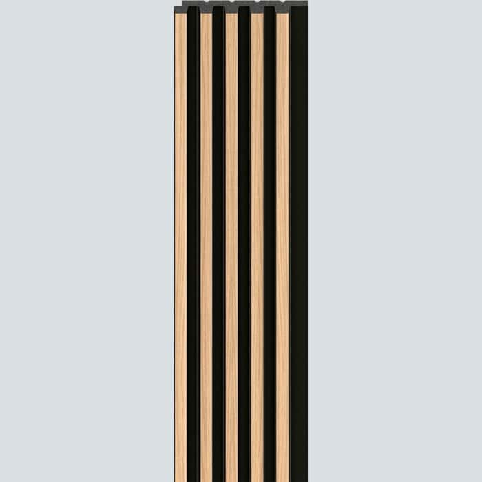 3D Πάνελ τοίχου Linerio S-Line Natural Black, 2650 x 122 x 12mm - Image 2