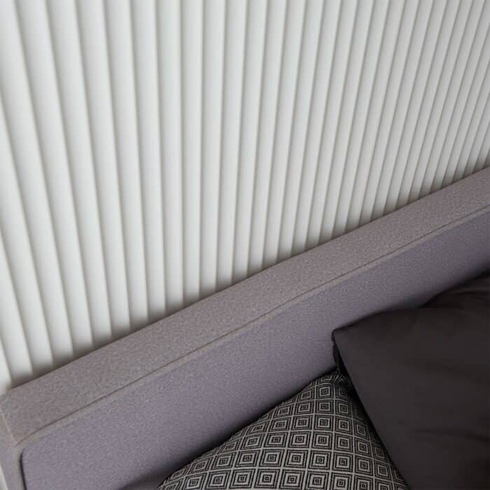 3D Πάνελ τοίχου Linerio XS-Line Wave White, 2650 x 304 x 9mm - Image 5