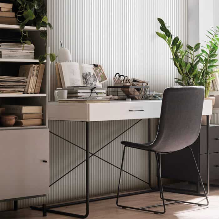 3D Πάνελ τοίχου Linerio XS-Line Wave White, 2650 x 304 x 9mm - Image 2