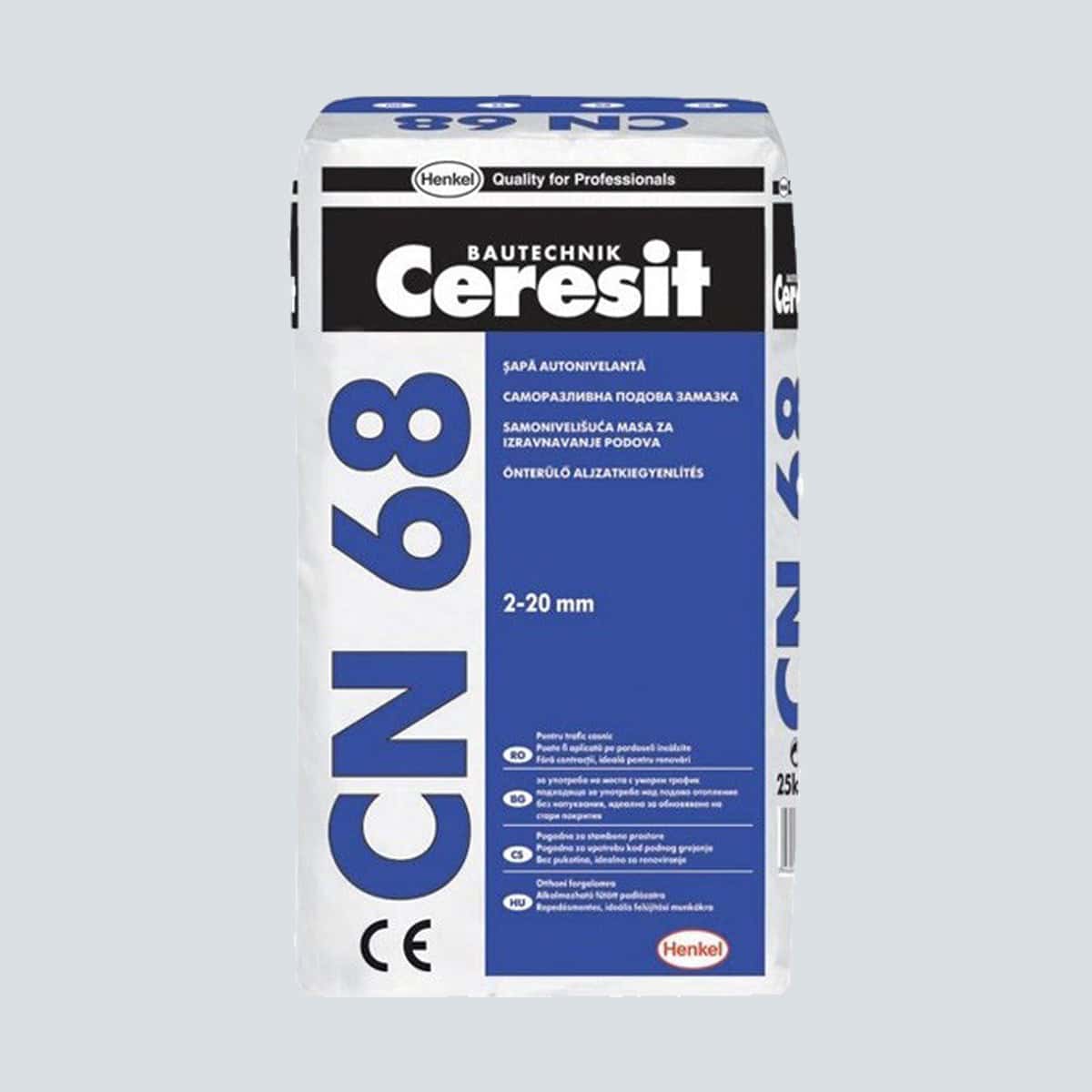 Αυτοεπιπεδούμενο Δάπεδο CERESIT CN 68 25 Kg Αυτοεπιπεδούμενο Δάπεδο