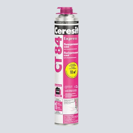 Αφρός πολυουρεθάνης CERESIT CT 84 για θερμομονωτικές πλάκες 850ml