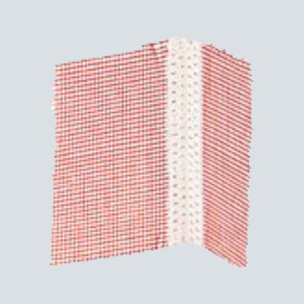 Αξεσουάρ Θερμοπρόσοψης - Γωνιόκρανο Θερμοπρόσοψης BAUMIT PVC με υαλόπλεγμα