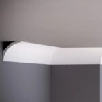 Κορνίζα οροφής HDPS DECOLUX AC-017, 2m x 64mm x 60mm - διακοσμητική κορνίζα από φελιζόλ