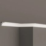 Κορνίζα οροφής HDPS DECOLUX AK-002, 2m x 20mm x 20mm - Διακοσμητική κορνίζα από φελιζόλ