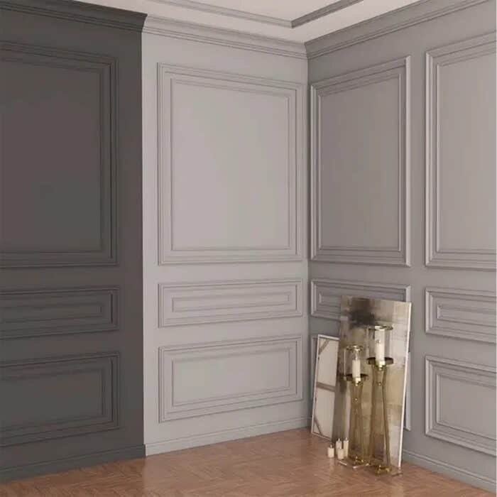 Κορνίζα επιτοίχια HDPS DECOLUX AD-012, 2m x 40mm x 20mm - Image 6