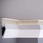 Κορνίζα οροφής με κρυφό φωτισμό HDPS DECOLUX LED ACL-015, 2m x 120mm x 35mm - διακοσμητική κορνίζα από φελιζόλ