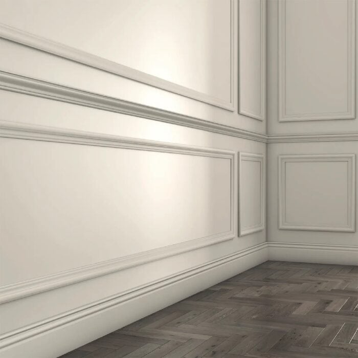 Κορνίζα επιτοίχια HDPS DECOLUX AD-019, 2m x 30mm x 14mm - Image 4