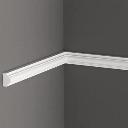 Κορνίζα επιτοίχια HDPS DECOLUX AD-025, 2m x 25mm x 15mm - διακοσμητική κορνίζα από φελιζόλ