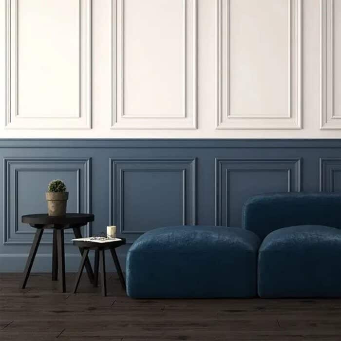 Κορνίζα επιτοίχια HDPS DECOLUX AD-012, 2m x 40mm x 20mm - Image 7