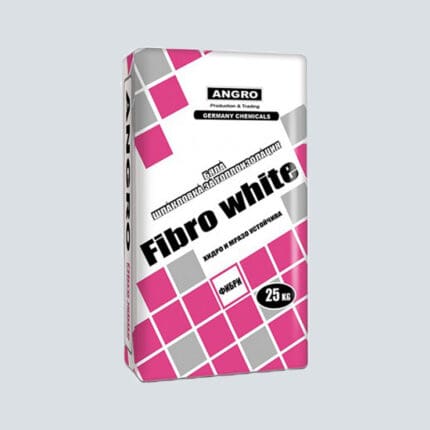 Λευκή κόλλα θερμοπρόσοψης, ANGRO FIBRO WHITE, 25kg