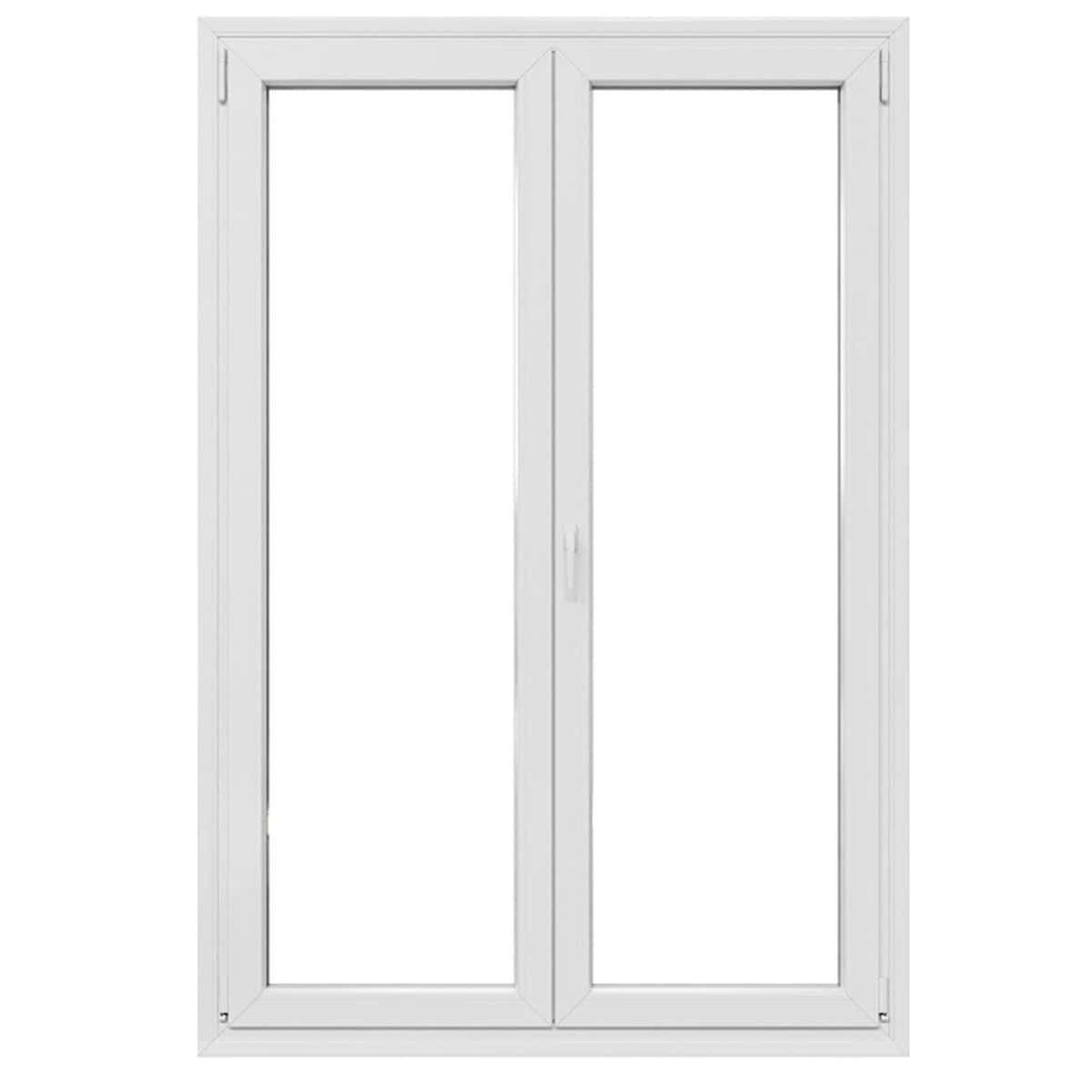 Παράθυρο PVC Λευκό 122 x 120cm