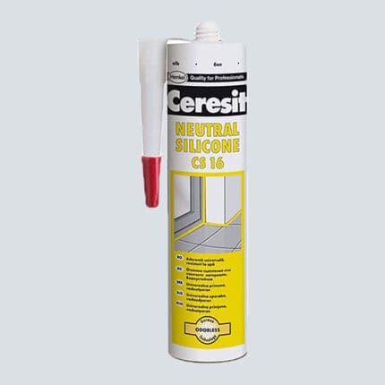 Σιλικόνη Διάφανη CERESIT CS16 για Βιομηχανική Χρήση 300ml