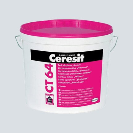 Σοβάς Θερμοπρόσοψης Ακρυλικός CERESIT CT 64, 2.0mm 25Kg