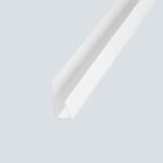 Τερματικό U προφίλ για πλαστικές επενδύσεις PVC Ραμποτέ, 2600 x 8mm - Image 5