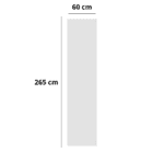 3D Πάνελ τοίχου VILO MPC XL Soft White 2650 x 600 x 8mm - Image 5