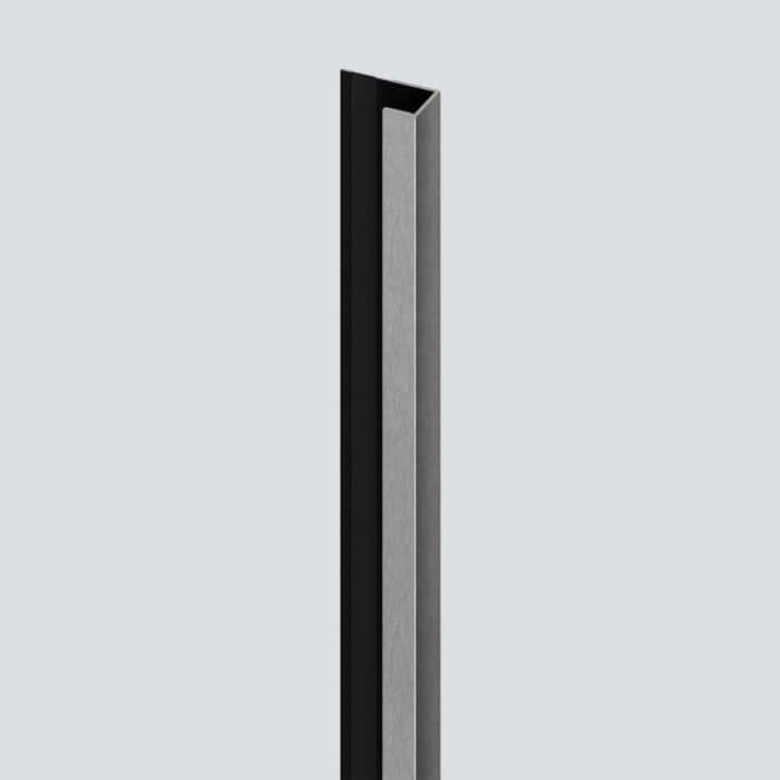 3D Πάνελ τοίχου VILO MPC S 148 Brushed Steel, 2650 x 148 x 14mm - Image 6