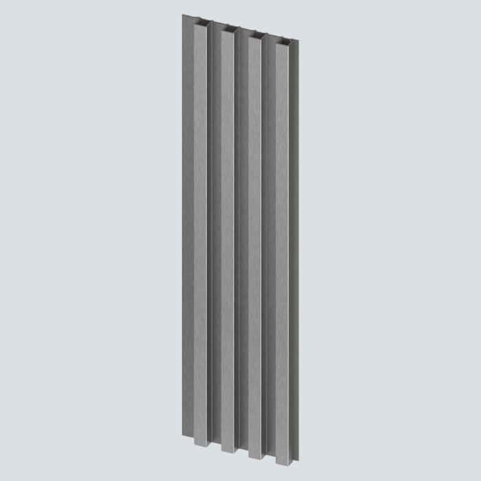 3D Πάνελ τοίχου VILO MPC M 160 Brushed Steel, 2650 x 160 x 20mm - Image 5