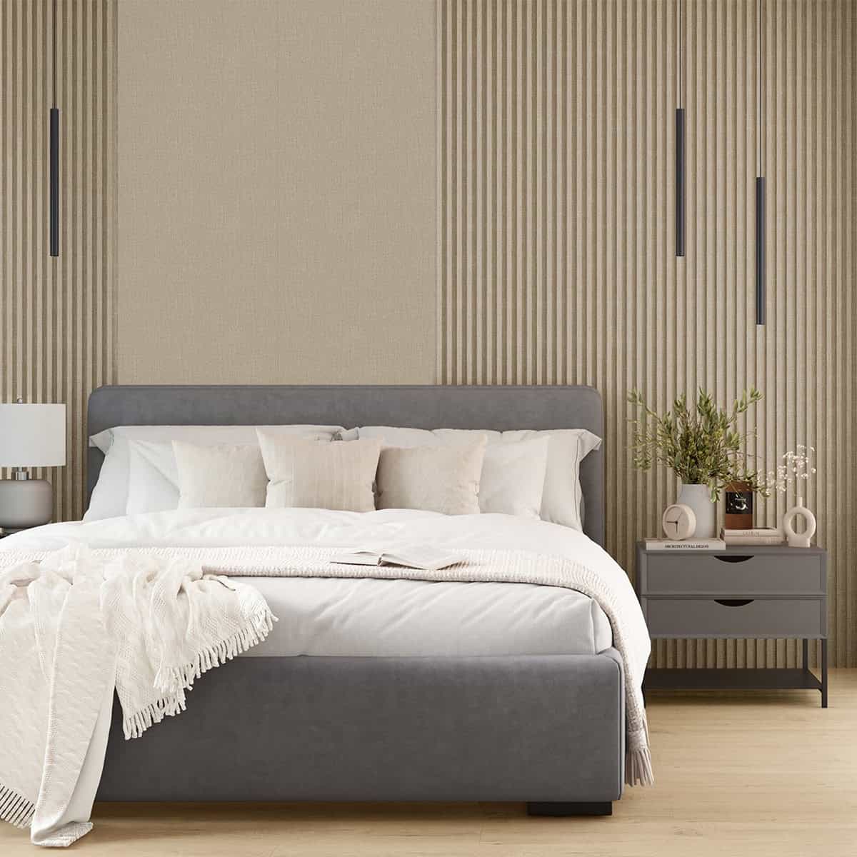 3D Πάνελ τοίχου VILO MPC XL Linen Fabric 2650 x 600 x 8mm