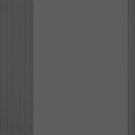 3D Πάνελ τοίχου VILO MPC S 148 Deep Grey, 2650 x 148 x 14mm - Image 2