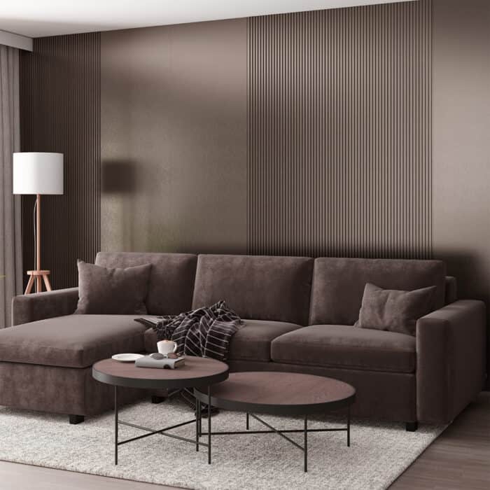 3D Πάνελ τοίχου VILO MPC XL Rose Copper 2650 x 600 x 8mm