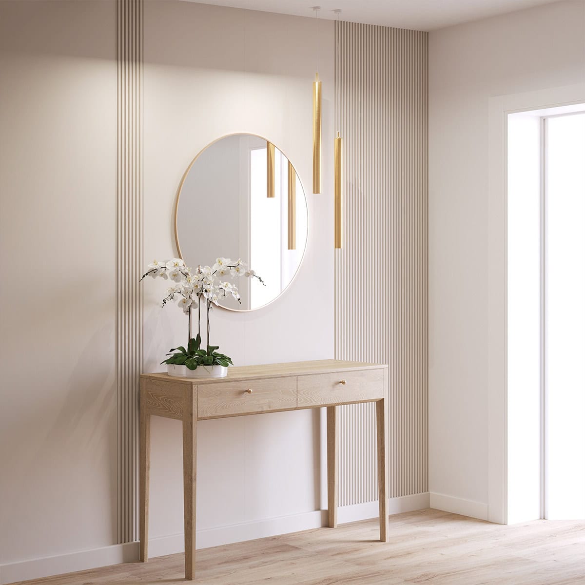 3D Πάνελ τοίχου VILO MPC XL Satin Cream 2650 x 600 x 8mm